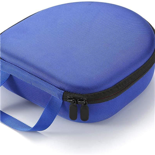 Manufacturer Shockproof Waterproof Nylon Eva New Mould Headphone Travel Case White Blue Black Gray